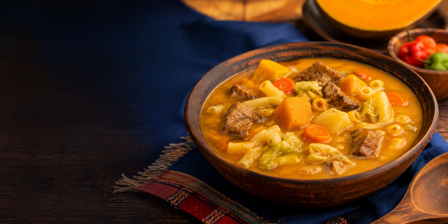Soup joumou — Sopa de abóbora e memória
